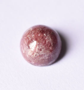 คริสตัลโรโดไนต์เกรด AAA เกรด10มม. พลอยทรงกลมแบนแบบหลวมสำหรับการทำเครื่องประดับแบบ DIY และการใช้งาน - Product Image 5