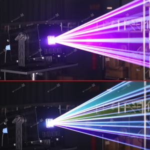 Contrôle de l'application laser DJ C1-705A 5 <span class=keywords><strong>watts</strong></span>, lumières de fête d'animation 3D, projecteur de lumière laser DMX512, 5 W pour scène, clubs, anniversaires - Product Image 5