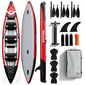 Kayak gonflable commercial biplace avec couleurs, logo et emballage personnalisés pour les écoles <span class=keywords><strong>de</strong></span> sports nautiques et les flottes <span class=keywords><strong>de</strong></span> location - Product Image 1