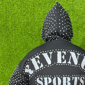 เสื้อฮู้ดสวมหัวแบบแฟชั่นใหม่ของผู้ชายเสื้อขนแกะแบบสวมหัวเสื้อ100% ผ้าฝ้ายฤดูหนาวออกแบบโลโก้ได้ตามต้องการแขนยาว - Product Image 5