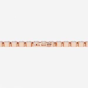 7 Inch Emerald Lab Grown Diamond <b>Bracelet</b> 1.5ctw Fashion Luxury Jewelry Elegant <b>Adjustable</b> Gift for Women Girls - Product Image 2