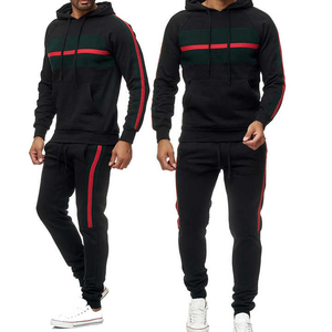 2025 elegante personalizado hombres bordado de alta calidad invierno usa sólido cómodo ajuste chándal sudaderas - Product Image 1