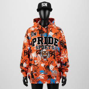 Sweat à capuche en molleton brodé pour homme de haute qualité, design personnalisé, vêtements d'hiver décontractés écologiques - Product Image 1