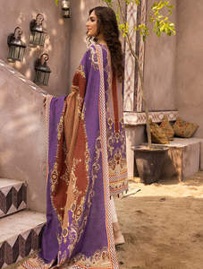 ชุดแต่งงาน3ชิ้นชุดสูท khaddar แบบไม่มีตะเข็บสำหรับผู้หญิงปากีสถาน salwar kameez ชุดฤดูหนาวขายส่งออกแบบได้ตามต้องการ - Product Image 2