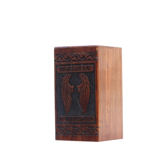 Urna de palisandro hecha a mano para cenizas humanas, urnas masculinas femeninas para cremación, urnas para mascotas para perros para cenizas - Product Image 4