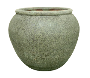 [Jason] Macetas Rústicas Acanaladas al por Mayor - Macetas Redondas Grandes Estilo Atlántico - Cerámica Esmaltada para Exteriores - Product Image 6