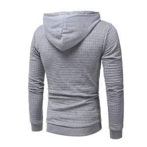 Nueva colección de llegada de alta calidad logotipo personalizado Reino Unido EE. UU. Tamaño Sudadera con capucha Hombres Sudadera con capucha Casual Pullover Fleece Ropa Sudadera con capucha para hombres - Product Image 2