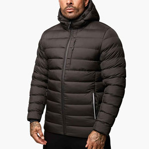 Parka d'hiver isolée à capuche, doudoune matelassée épaisse, imperméable, coupe-vent, chaude, pour l'extérieur et les températures froides, tenue décontractée - Product Image 1