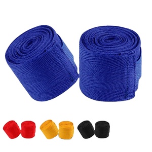 ผ้าพันมือสำหรับชกมวย MMA คิกบ็อกซิ่ง มวยไทย ศิลปะการต่อสู้ แบบมีห่วงนิ้วโป้ง ระบายอากาศได้ดี บุด้วยผ้าฝ้าย ใช้ได้ทั้งชายและหญิง - Product Image 1