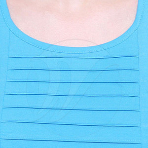 เสื้อยืดทรงหลวมของผู้หญิงสีทึบเป็นมิตรกับสิ่งแวดล้อมสำหรับสไตล์ลำลองในฤดูร้อนออกแบบได้ตามที่ต้องการ - Product Image 5