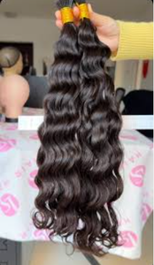 Super Qualité 100% Extensions de Cheveux Humains Remy Cheveux Indiens Naturels - Product Image 4