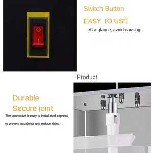 Hỗn hợp Icecream Philippines Indonesia Thái Lan Lắc Gelato giá Blizzard khuấy <span class=keywords><strong>Razzle</strong></span> xoáy Kem pha trộn Shaker Máy xay sinh tố - Product Image 3