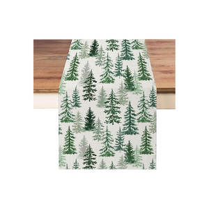 Offre Spéciale meilleure épaisseur de qualité et chemin de table brodé personnalisé en pur coton 100% durable - Product Image 1