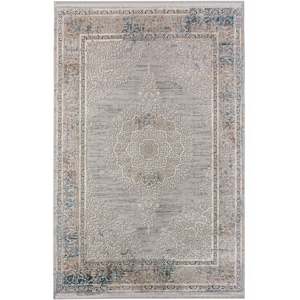 <b>Rugs</b> Depot Modern Gallery A0021 Area <b>Rug</b> Durable 60% Viscose 40% Acrylic Non-Shedding Easy-Clean <b>for</b> <b>Bedroom</b> & Study <b>Grey</b> - Product Image 1