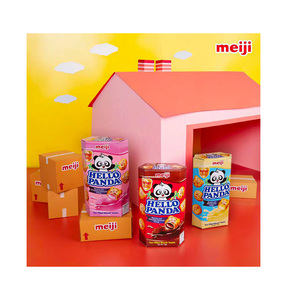 Wholesale Meijii Hello Panda Cocoa <b>Biscuits</b> 10x50g 15g Saturated Fat Per 100g For Rich Creamy Mouthfeel Global Export Available - Product Image 1