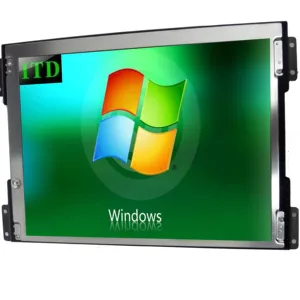 12.1 "OPEN FRAME LCD Media Player dengan 1500 Nits Sinar Matahari Dapat Dibaca