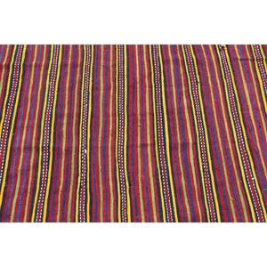 Tapis Rouge Turc Vintage 3.8 X 6.5ft Style Ethnique Décor Laine PP Matériel 10mm Grande Surface Rectangle Latex pour Couloir Chambre Utilisation - Product Image 5