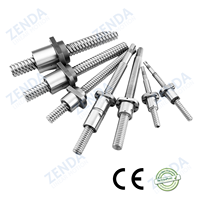 Vis à billes de précision SFU3205-3 en usine avec écrou C7 32mm 600mm 1200mm 1500mm vis à billes pour tour à billes CNC