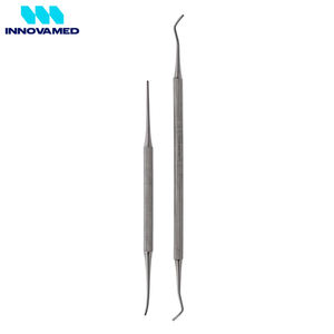 Juego de pedicura de Podología de 4 piezas, elevador de cutículas de acero inoxidable y Lima, juegos de instrumentos de Podología para uñas encarnadas - Product Image 4