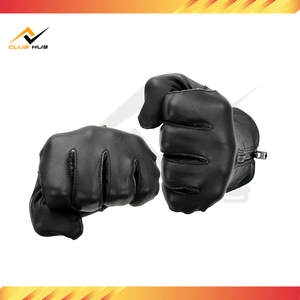 Guantes de invierno de cuero con logotipo personalizado de alta calidad para deportes y uso al aire libre Transpirable Color y tamaño personalizados Hecho en Pakistán - Product Image 6
