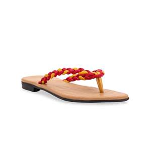 Sandalias Tacón Rojas CL1786 Casual Chappal - Product Image 2