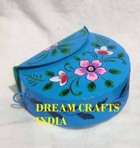 Mini Metal Purse for Kids Unique Hand Painted Design Fashionable Sling Bag With Adjustable Strap for Girls Costume Bag Metal Set - Product Image 5