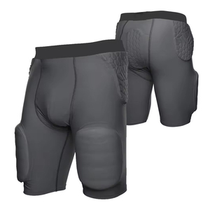 Premium Quality New Pattern American Football <b>Girdle</b> Pants 5 Padded Pant Football <b>Girdle</b> Short for Men - Product Image 6