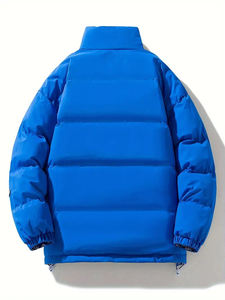 Vestes d'hiver personnalisées, lourdes et chaudes, manteau grande taille, vêtements d'extérieur de haute qualité pour hommes, veste matelassée réversible à motif cachemire épais - Product Image 5