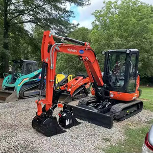 Mini-Pelle de Haute Qualité 3,5 Tonnes avec Moteur Kubota Neuve, Norme EPA, Chargeuse-Pelleteuse sur Chenilles pour Ferme, Poids Opérationnel - Product Image 1