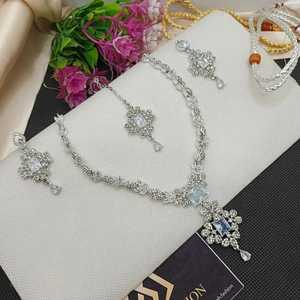 Nuevo Conjunto de Collar Navratna Kundan de Moda para Novias, Joyería Artificial Tradicional al por Mayor, Conjuntos de Joyería de Moda para Novias - Product Image 5