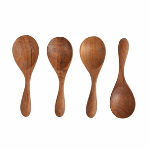 Cuchara de cocina de madera ecológica de alta calidad, venta al por mayor, suministros de utensilios de cocina, artesanía para cocina en Vietnam - Product Image 3