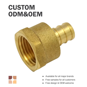 Raccords de tuyauterie en laiton/cuivre poli forgé en gros, adaptateur MPT FPT pour la plomberie avec raccord/coude/té/égal/réducteur - Product Image 4