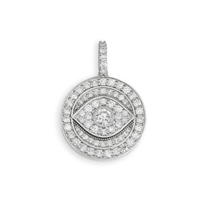 Pendentif Hip Hop à la mode pour hommes en or jaune 14 carats entièrement glacé avec diamant de taille brillante plaqué or VVS Clarity - Product Image 6