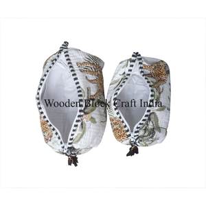 High Quality tropical Print <b>Makeup</b> <b>Bag</b> Set Floral Printed Cotton <b>Quilted</b> vanity Set Three Stylish Cosmetic and Travel Organizer - Product Image 6