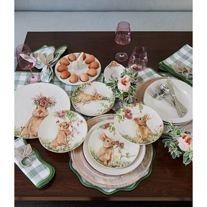 Placa de cargador de melón decorativa de mesa para fiestas o cualquier ocasión Placa de cargador decorativa Placa de ajuste de mesa - Product Image 4