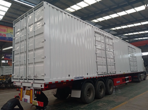 Remolque de Transporte de 40 pies – Remolque de Caja, Remolque de Plataforma Abierta para Carga Pesada - Product Image 3