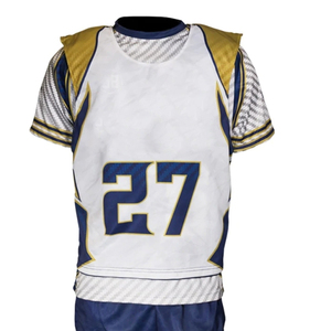 Uniformes de Lacrosse de manga corta con impresión de logotipo personalizado a la venta nuevo y elegante uniforme de Lacrosse de Material superior - Product Image 4