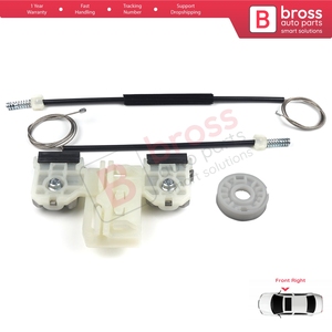 Kit de réparation de lève-vitre avant droit BWR5075 pour Fabia MK2 5J MG 542 545 2006-2014 5 portes 5J1837402 - Product Image 5