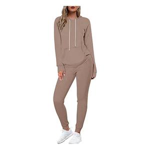 <b>White</b> Graphic Pullover Tracksuits <b>Women's</b> Long Sleeve Pullover Fit Slim Casual Tracksuit <b>Sweatshirt</b> Dress Plain <b>Woman</b> - Product Image 4