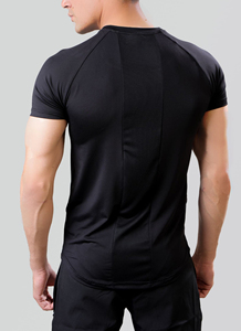 T-shirts de sport personnalisés à manches courtes, prix raisonnable, service OEM ODM, fabrication en usine, vente chaude, t-shirts sans couture, haut de gamme - Product Image 4