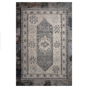 Proveedor profesional de alfombra de lana cardada antideslizante moderna para sala de estar, tamaño personalizado, alta demanda, calidad fabulosa, precio de mercado - Product Image 1