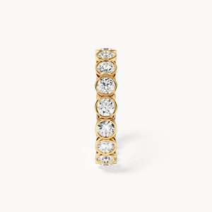 Anillo de Diamantes de 1.9 Quilates con Bisel Redondo, Anillo de Recuerdo - Product Image 5