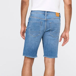 Haute qualité coupe ample genou longueur Baggy Denim hommes shorts été respirant léger coupe Baggy jean court pour hommes - Product Image 5