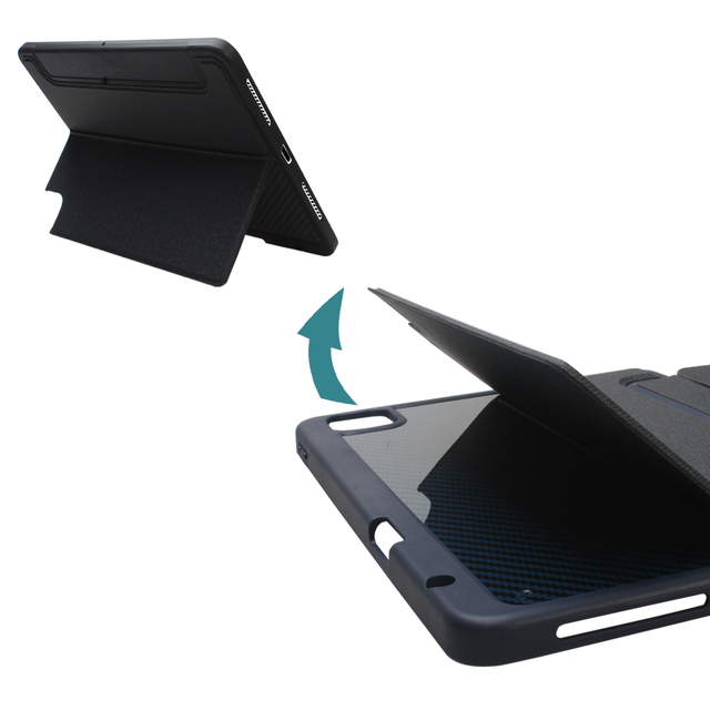 Magnetic Slim Detachable Hidden Kickstand Case for iPad Air 11/13 & Pro 11/13 2025/2026-Fashionable Higher-Quality