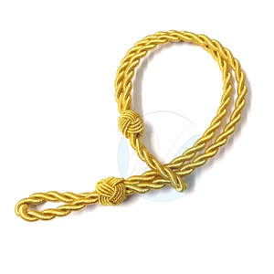 Correas de cordón ligeras de nailon/poliéster ecológicas OEM para sombrero, longitud personalizada, acabado recubierto, uniforme de gran oferta de alta calidad - Product Image 1