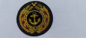 Insignes Wok brodés à la main patchs en tissu avec aimant attacher des emblèmes de fil de lingot à coudre - Product Image 6