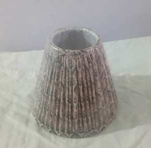 Abat-jour en PVC en lin d'art français Styles rustiques industriels traditionnels modernes et doux pour la décoration intérieure pour lustre en lin - Product Image 1