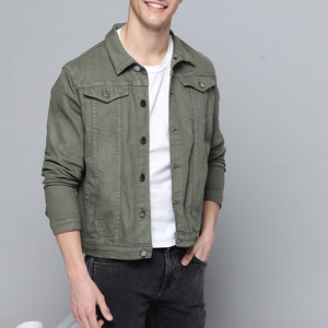 Veste d'hiver confortable et respirante en jean, couleur unie, service OEM, en vente en ligne au meilleur prix - Product Image 3