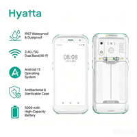 Lecteur de codes-barres PDA portable antibactérien de qualité médicale Android 13 avec étui stérilisable NFC pour les soins de santé