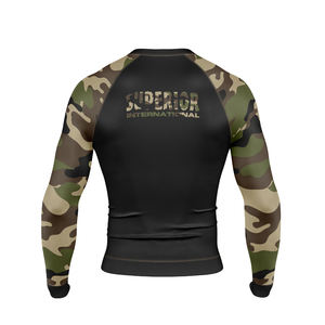 Maillots et shorts de Jiu Jitsu MMA sublimés sur mesure, manches courtes, Spandex/Polyester, haute qualité, vente en gros - Product Image 2